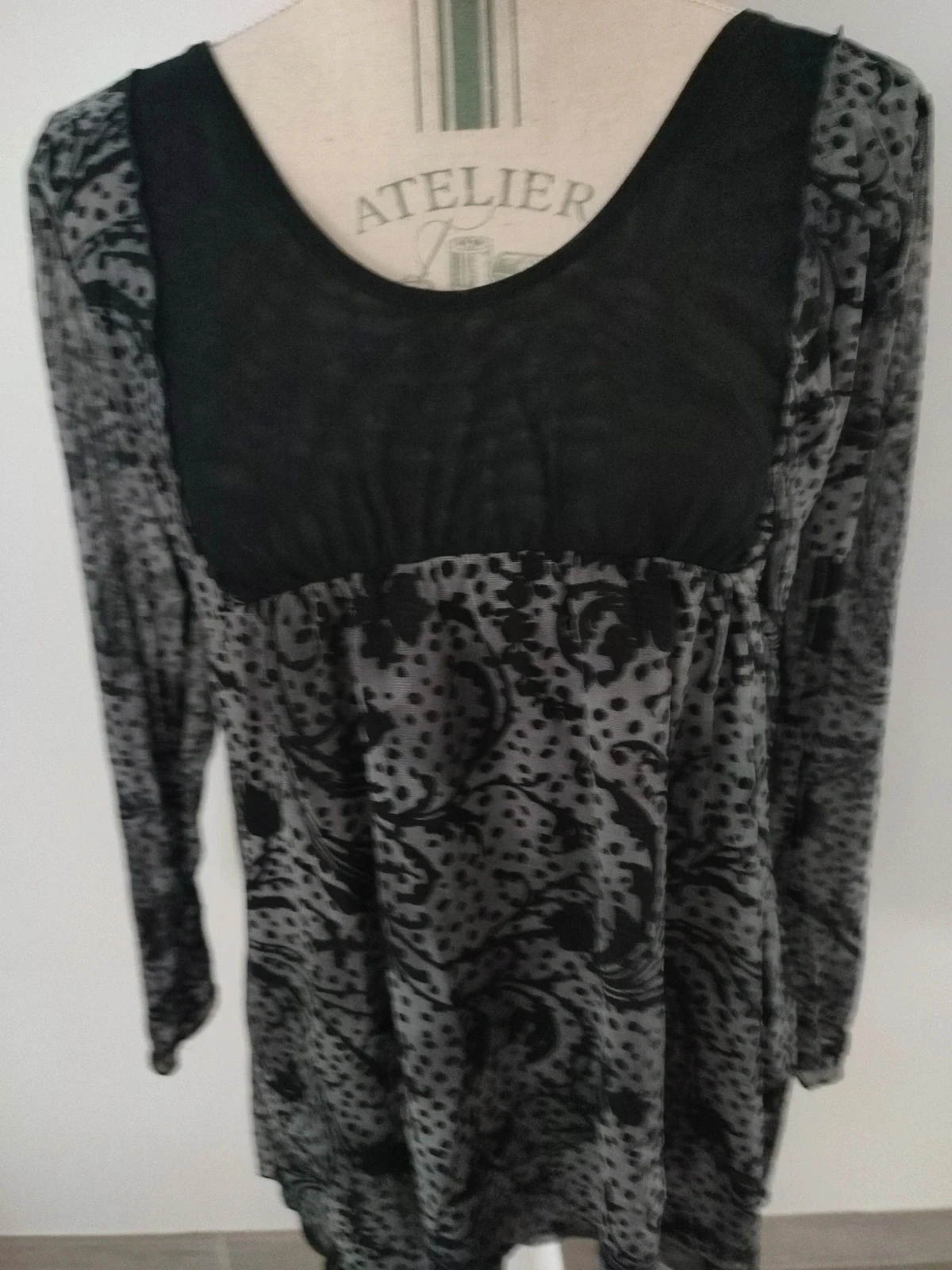 Blusa de mujer talla 38 y 40 mangas tres cuartos – photo 2